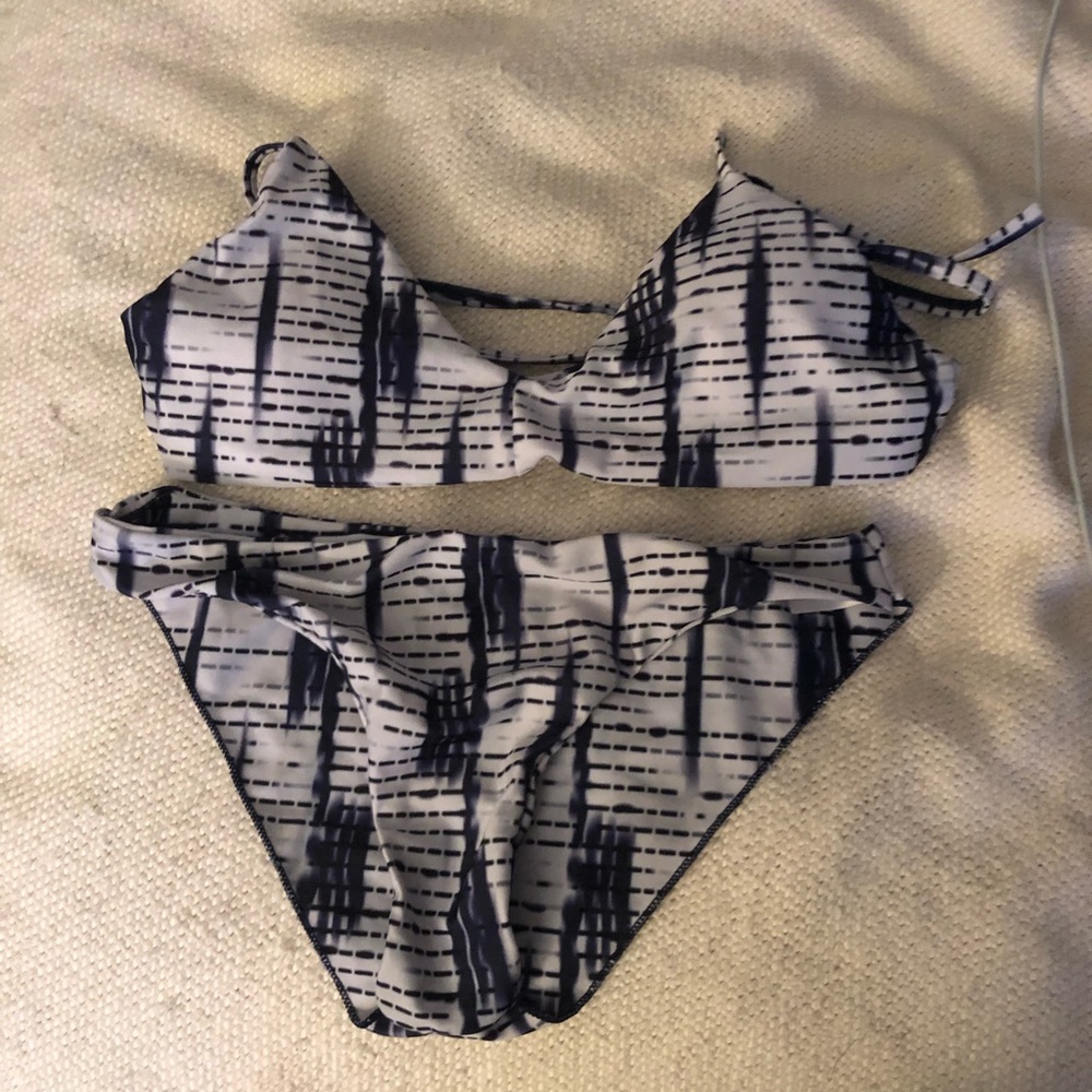 Dark blue bikini